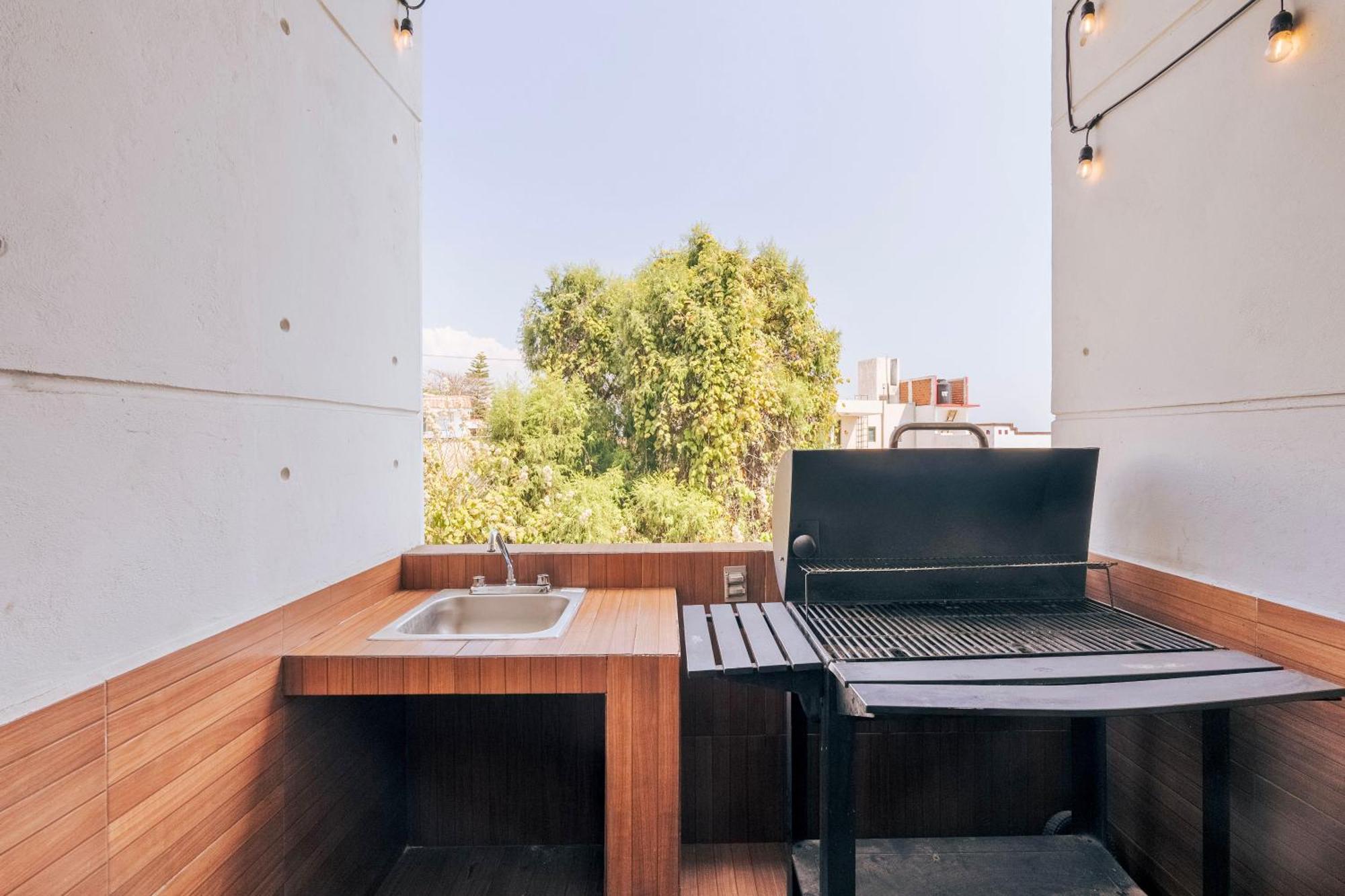 Loft Arte Y Diseno Alberca Climatizada, Amenidades Y Lujo, Terraza Privada Con Asador De Carbon, Cuernavaca Somos Los Unicos Que Te Ofrecemos Para Tu Uso Personal Y Exclusivo 2 Jacuzzis Con Agua Caliente Y Sistema De Hidromasaje Tipo Spa Exterior foto