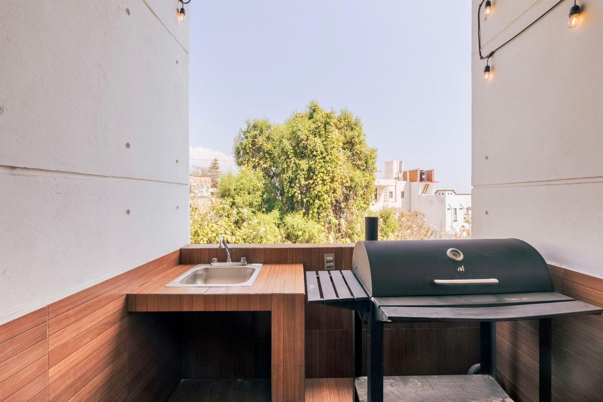 Loft Arte Y Diseno Alberca Climatizada, Amenidades Y Lujo, Terraza Privada Con Asador De Carbon, Cuernavaca Somos Los Unicos Que Te Ofrecemos Para Tu Uso Personal Y Exclusivo 2 Jacuzzis Con Agua Caliente Y Sistema De Hidromasaje Tipo Spa Exterior foto